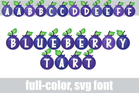 Blueberry Tart: A Flavorful Font for Modern Design