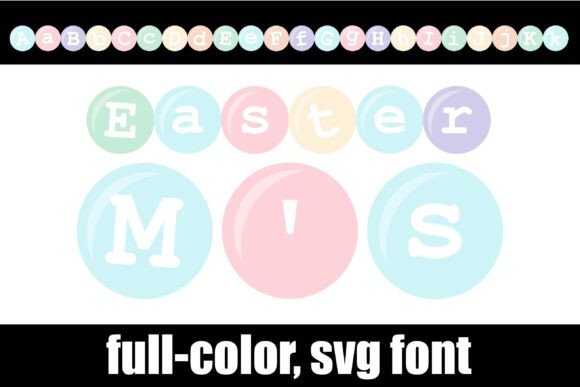 Elevate Your Spring Designs with Easter M's Typography