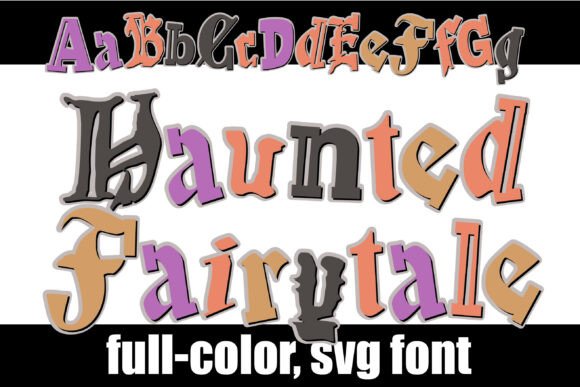 Enchant Your Designs with the Haunted Fairytale Font