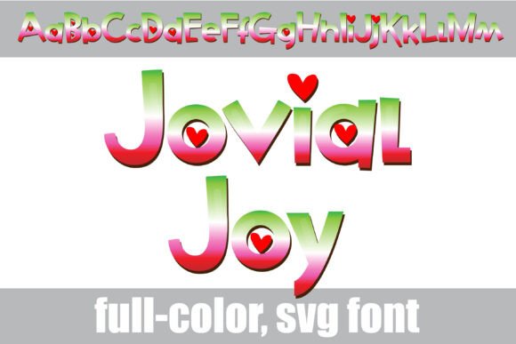 Jovial Joy: Elevating Designs with Vibrant Holiday Typography