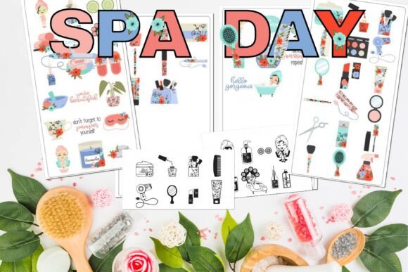 Spa Day: Elevate Your Designs with Vibrant, Playful Typography