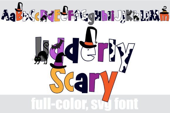 Udderly Scary: A Playful Twist on Halloween Typography