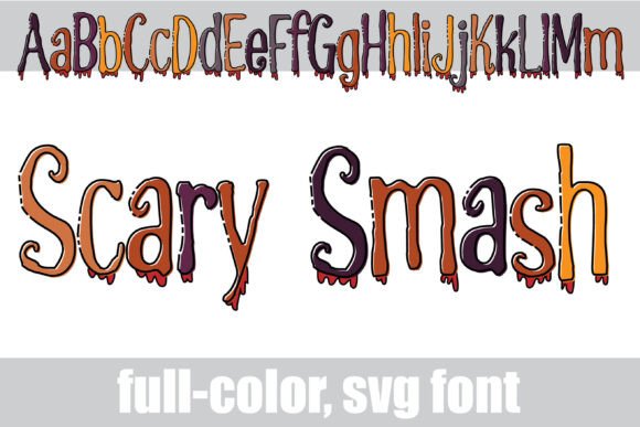 Unleash Spooky Creativity with the Scary Smash Font